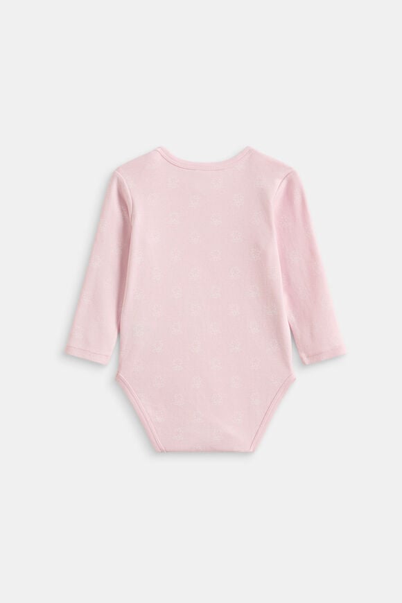 Envelope Neck Bodysuit  Musk  hi-res