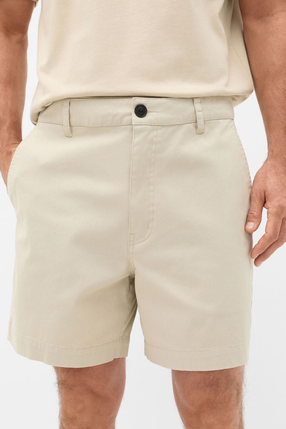 Chino Short  Cool Stone