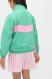 Chevron Panel Spray Jacket  Mint  hi-res