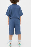 Texture Longline Short  Washed Navy  hi-res
