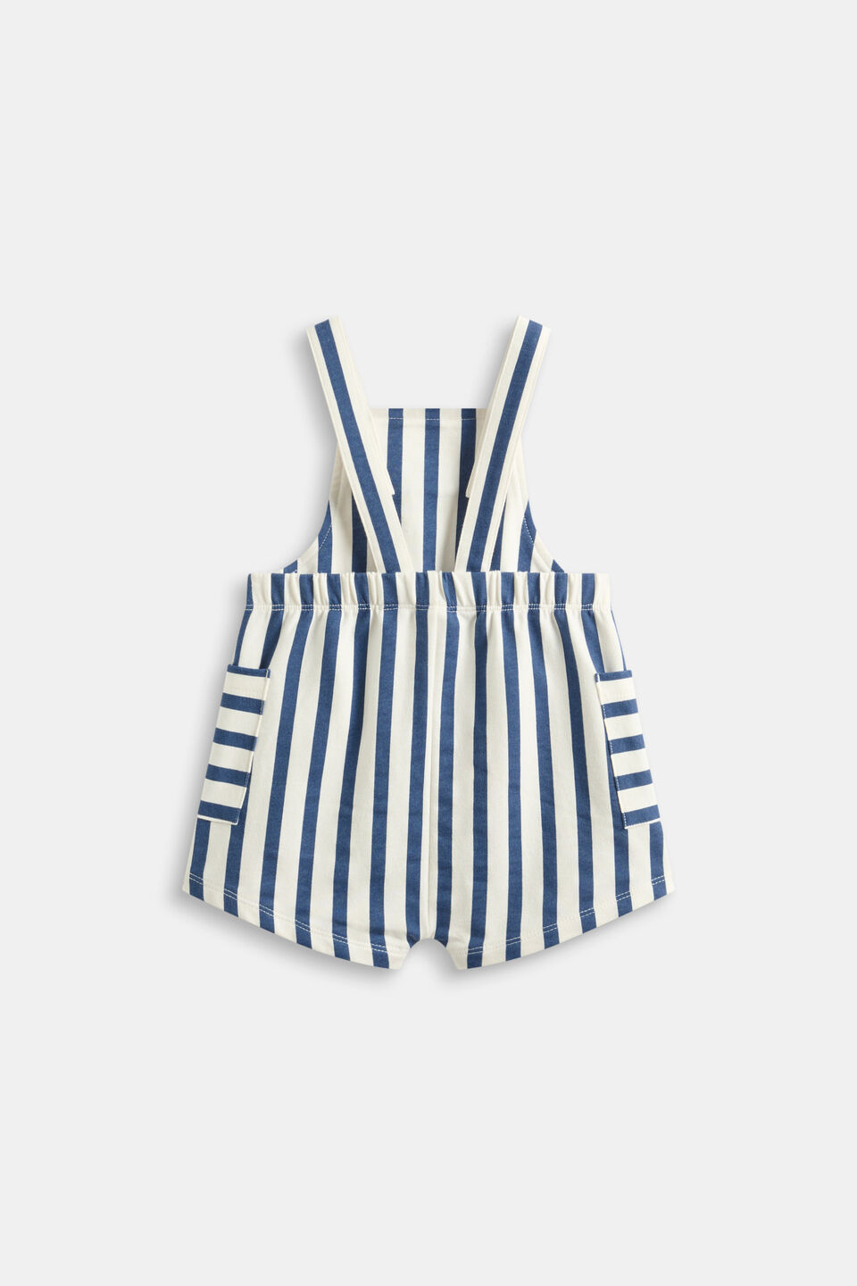Core Stripe Overall  Washed Navy