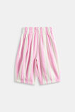 Stripe Balloon Pant  Candy Pink  hi-res