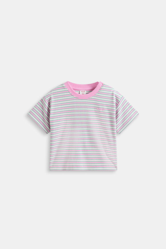 Stripe Relaxed Tee  Multi  hi-res