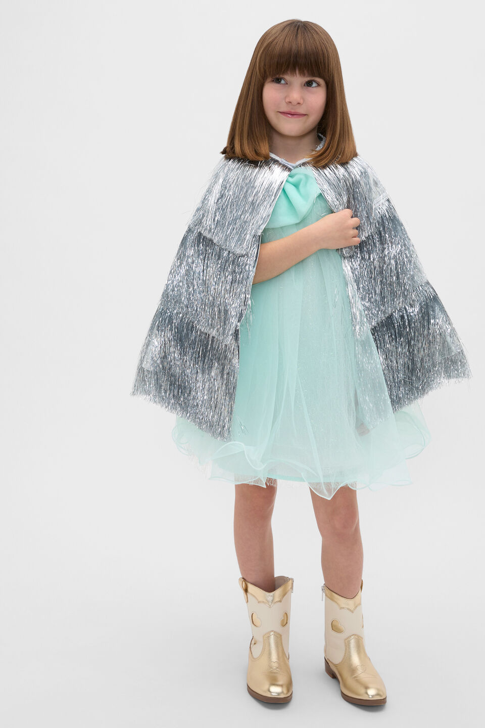 Disco Cape  Silver