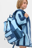 Swim Backpack  Washed Navy Stripe  hi-res