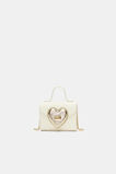 Micro Heart Party Bag  Classic Cream  hi-res