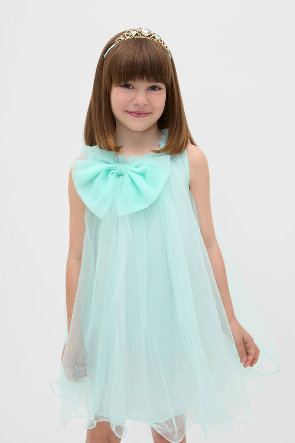 Crystal Heart Tiara  Soft Mint  hi-res