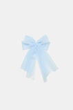 Tulle Heart Bow Duck Clip  Multi  hi-res