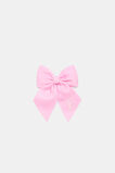 Grosgrain Initial Bow Duck Clip  E  hi-res