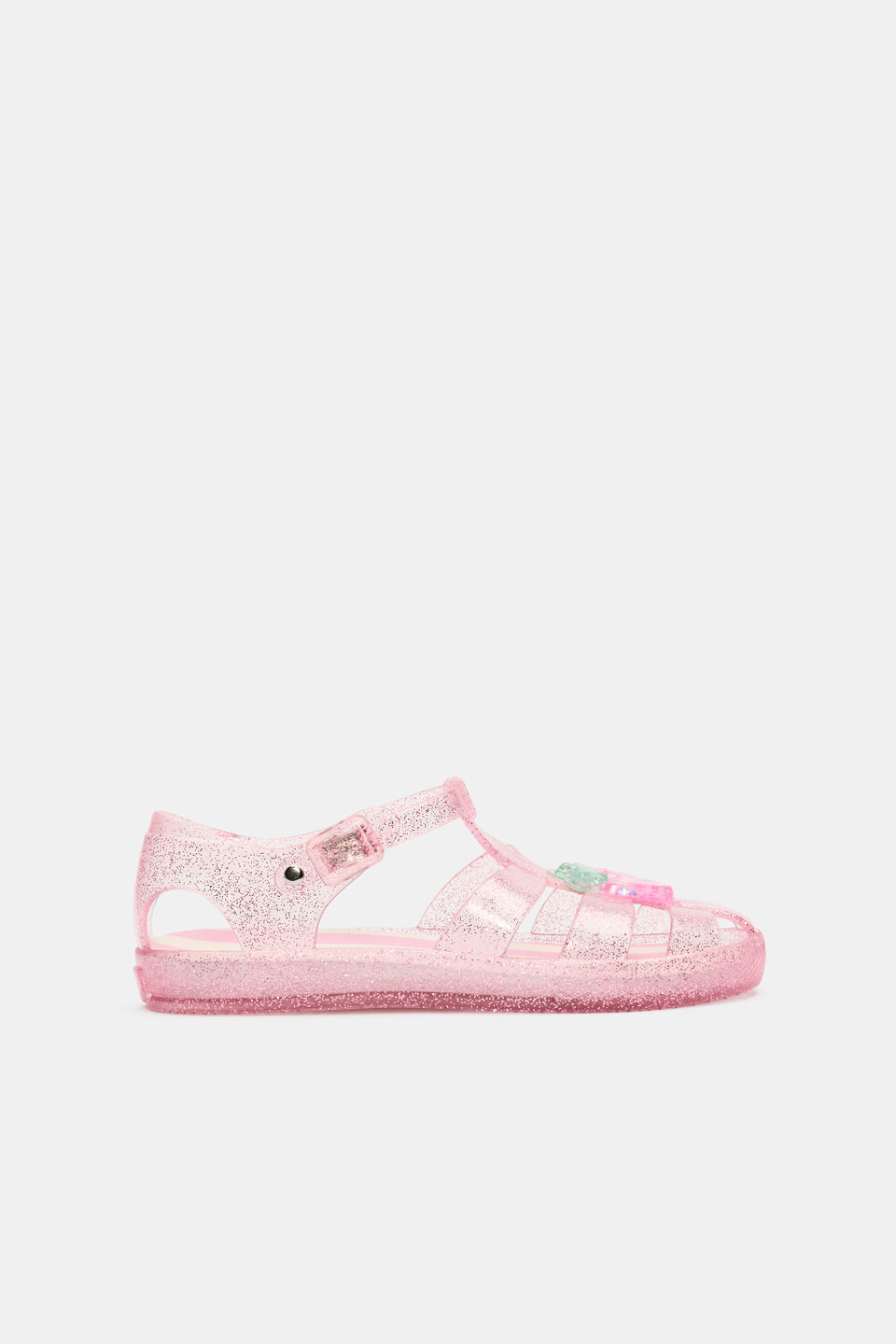 Cage Jelly Sandal  Candy Pink