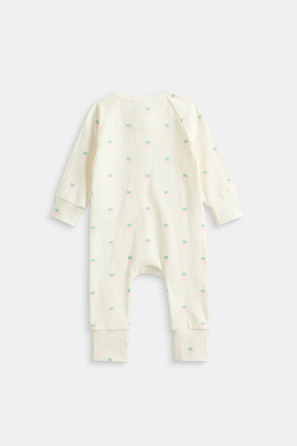 Strawberry Zipsuit  Classic Cream