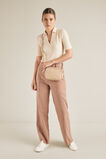 Short Sleeve Collared Top    hi-res