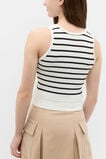 Striped Knit Tank  Classic Cream  hi-res