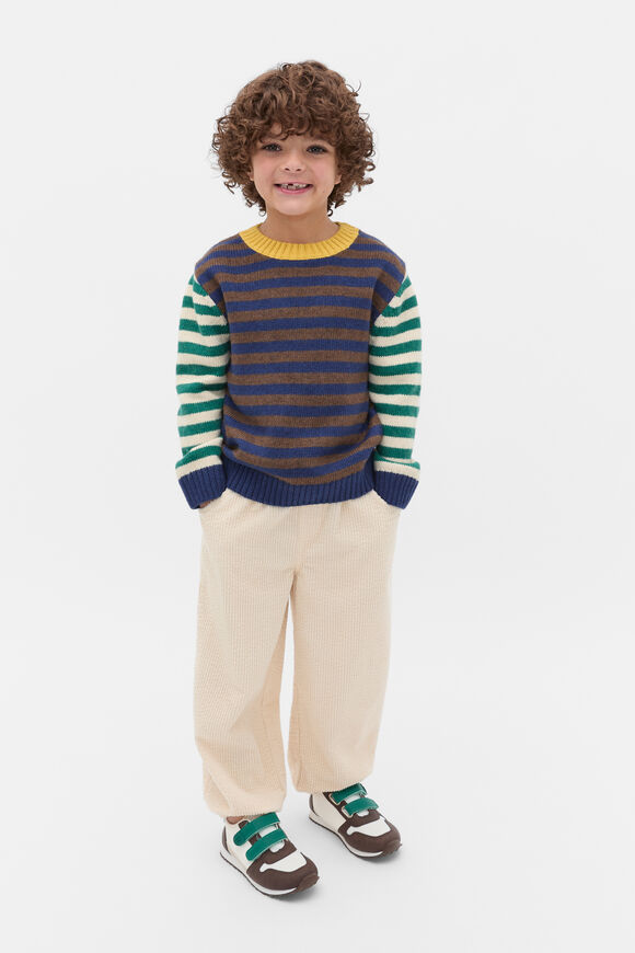 Stripe Cosy Knit  Multi  hi-res
