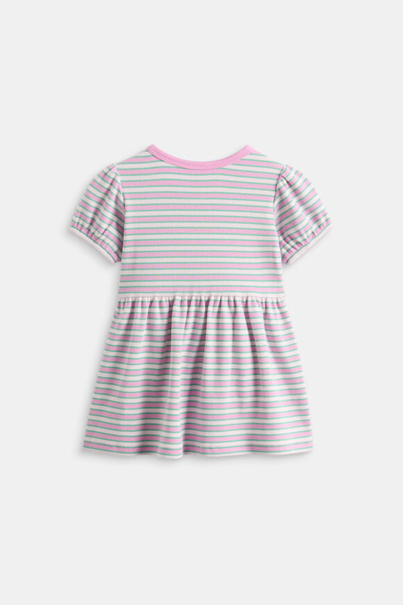 Stripe Logo Dress  Pink Lemonade  hi-res