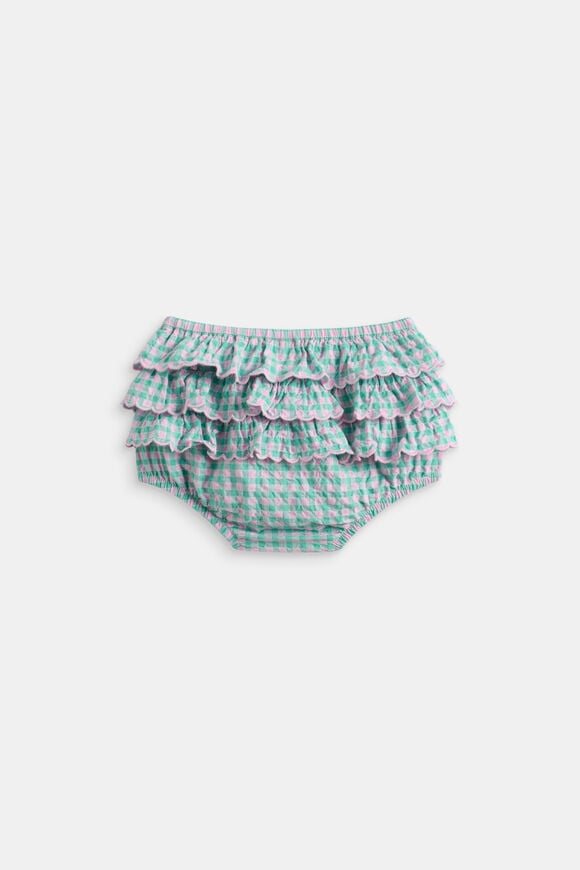 Gingham Bloomer  Mint  hi-res