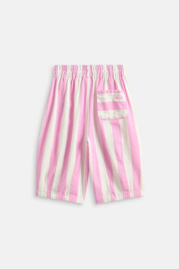 Stripe Balloon Pant  Candy Pink  hi-res