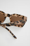 Caitlin Rectangle Sunglasses  Milky Tort  hi-res