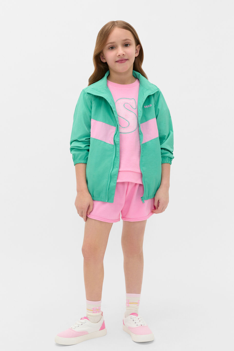 Relaxed Sweat Tee  Candy Pink