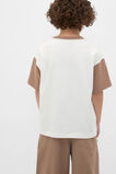 Colourblock Logo Tee  Walnut  hi-res