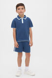 Knit Sports Polo  Washed Navy  hi-res