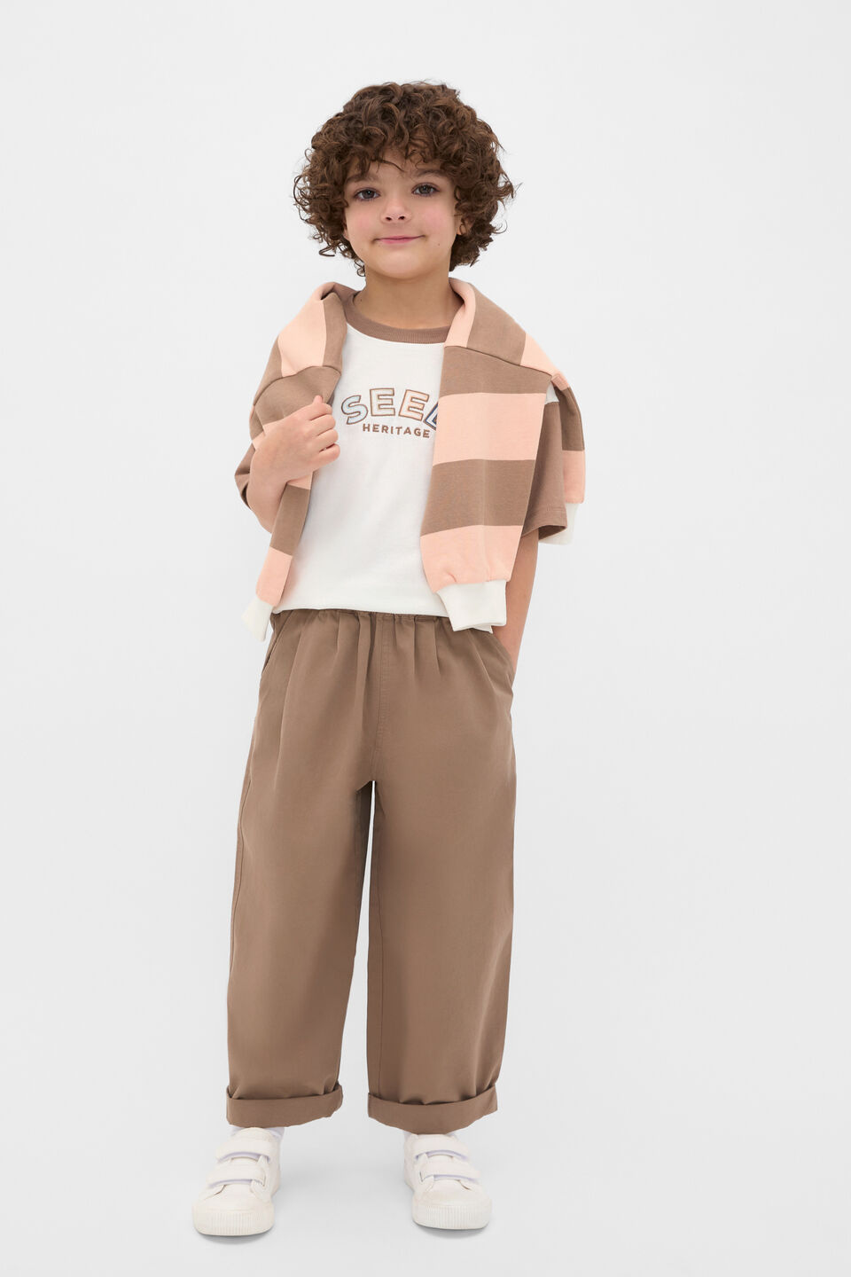 Loose Fit Pant  Walnut