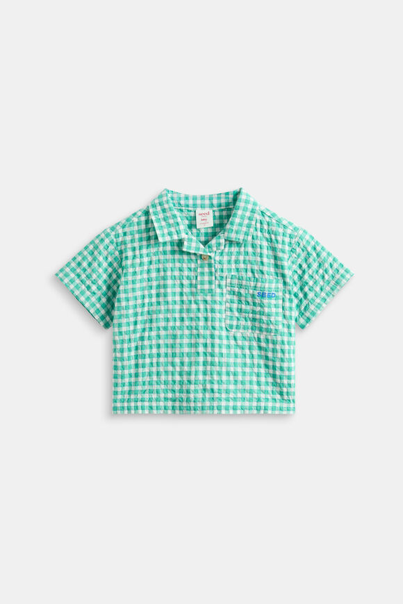 Check Shirt  Mint Check  hi-res