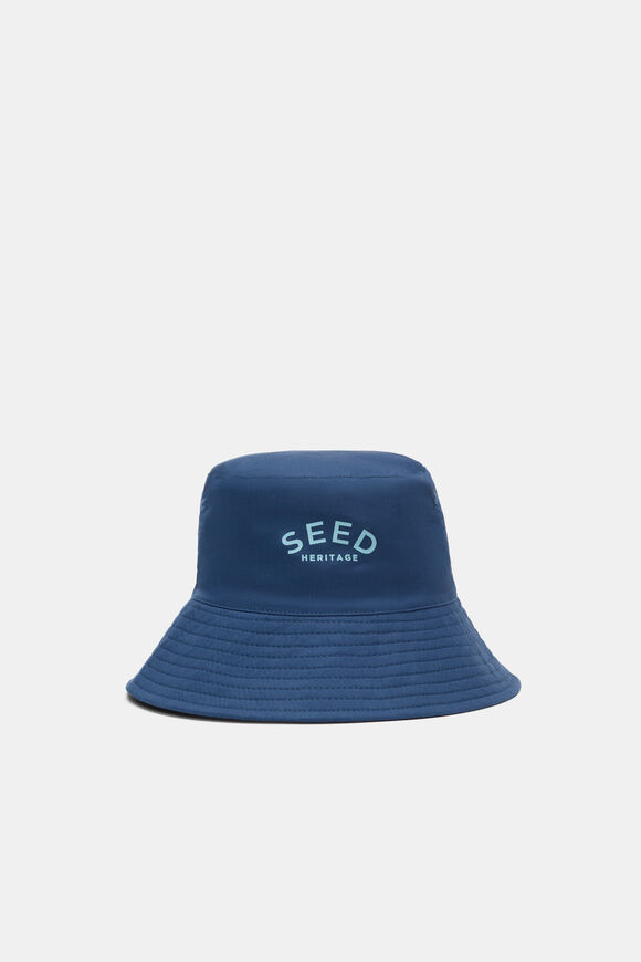 Adjustable Bucket Hat  Washed Navy  hi-res