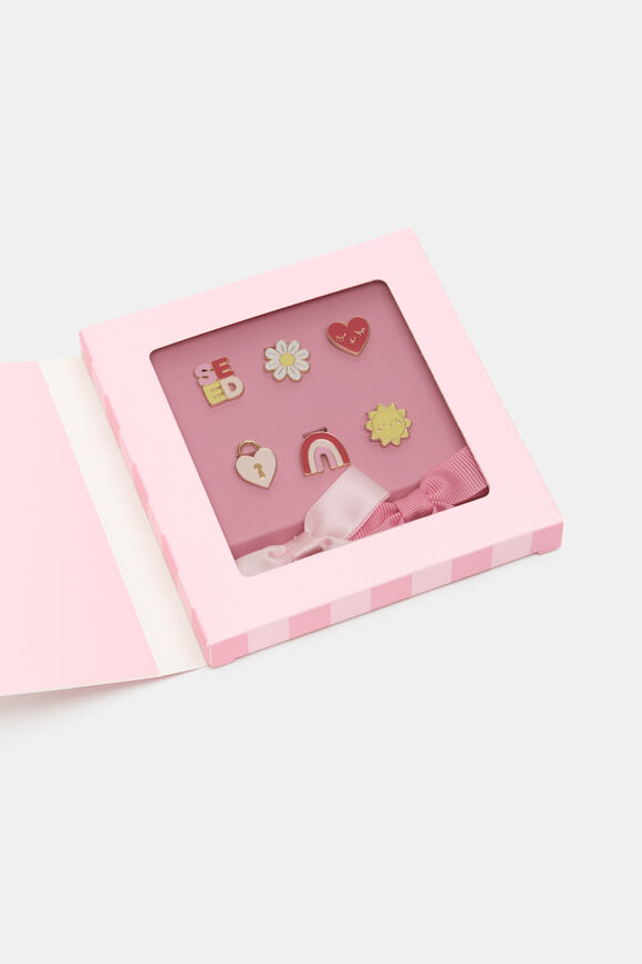 Shoe Charms  Pink Multi  hi-res