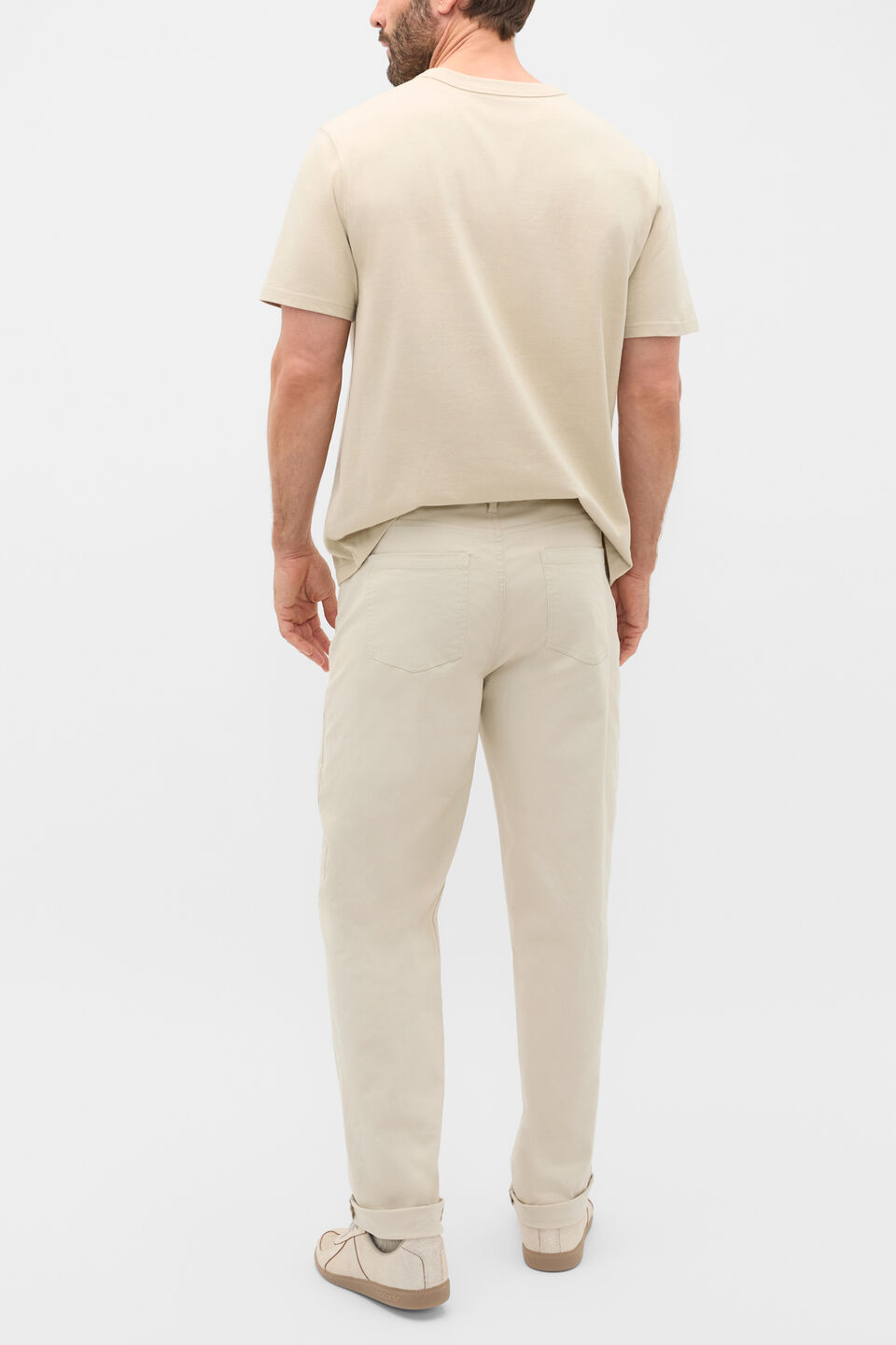5 Pocket Pant  Cool Stone