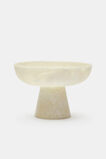 Tallulah Resin Footed Bowl  Meringue  hi-res