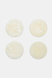 Tallulah Resin Coaster Set of 4  Meringue  hi-res