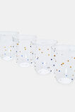 Ellis Glass Tumbler Set of 4  Multi  hi-res