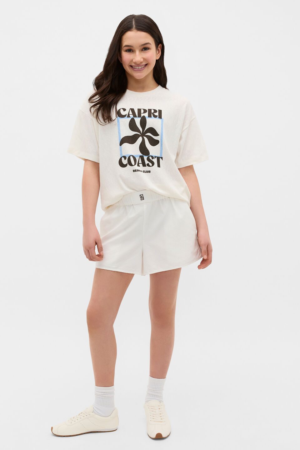 Capri Tee  Classic Cream