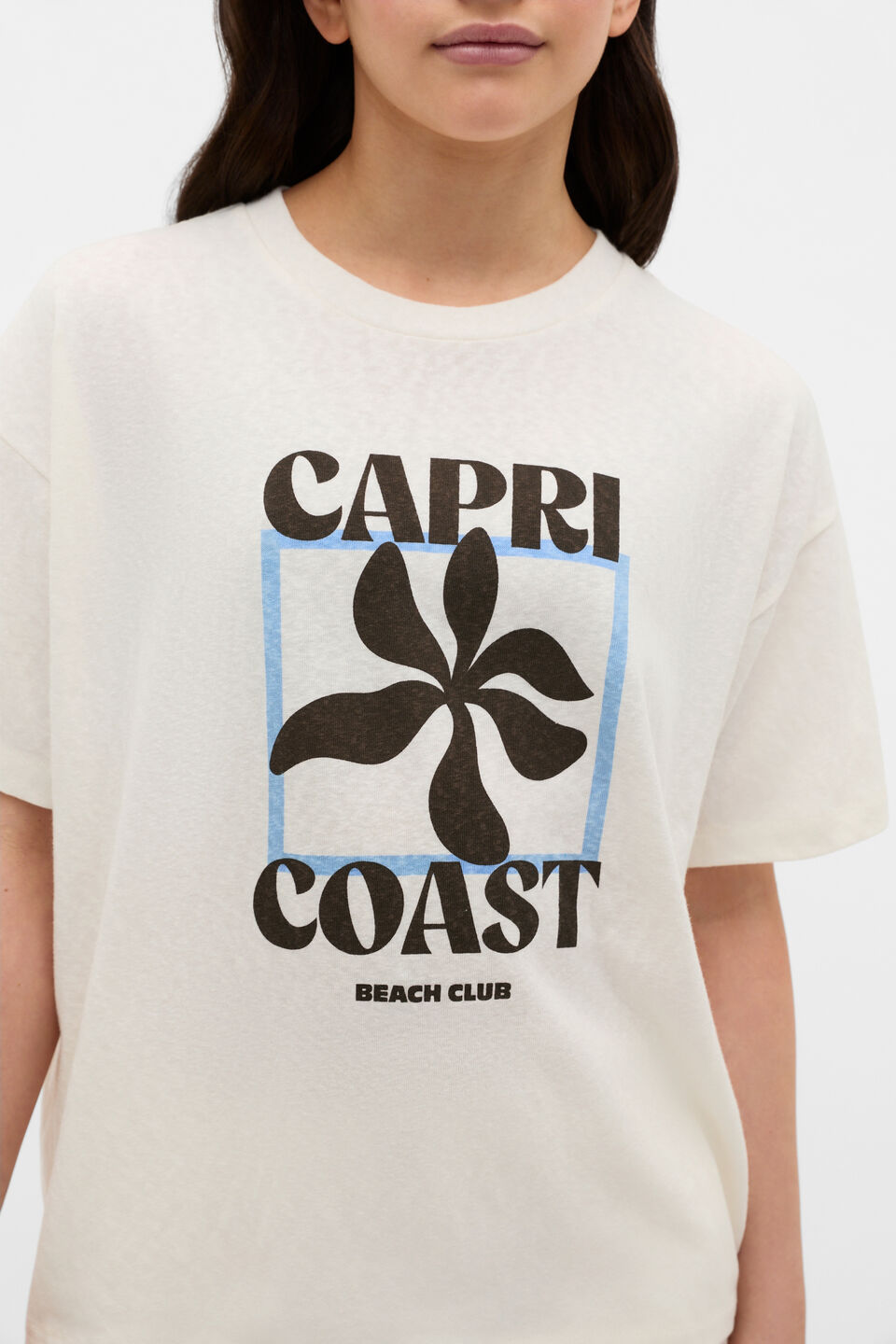 Capri Tee  Classic Cream