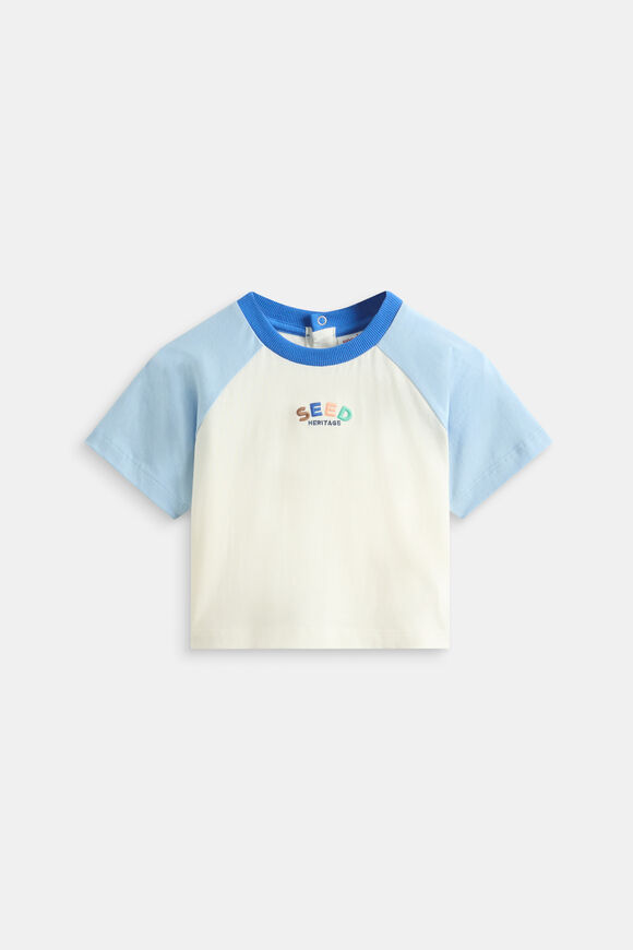 Raglan Logo Tee  Multi  hi-res