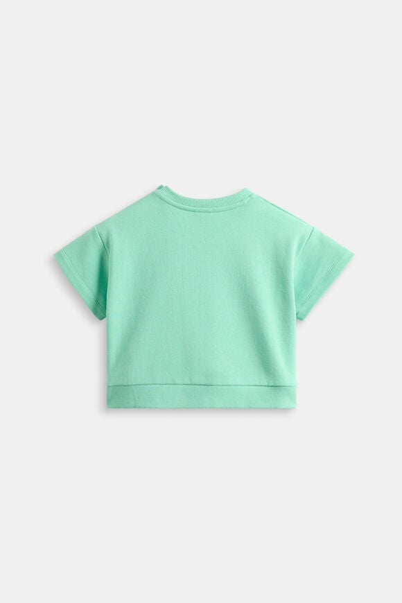 Graphic Track Tee  Washed Mint  hi-res