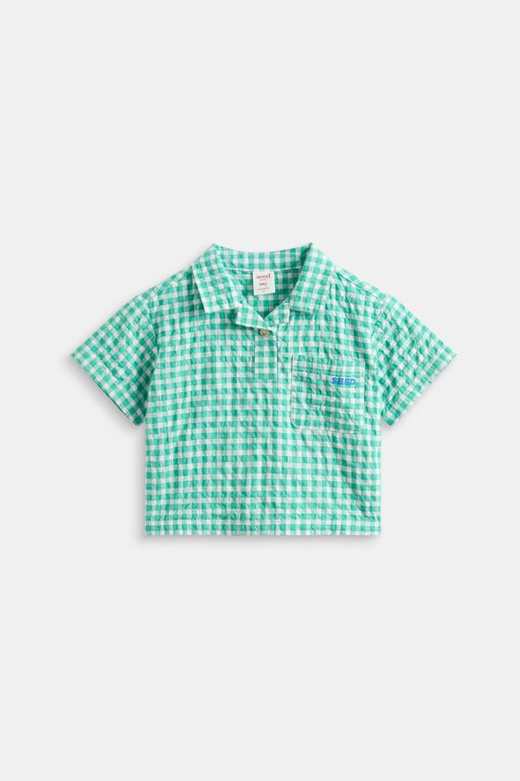 Check Shirt  Mint Check  hi-res