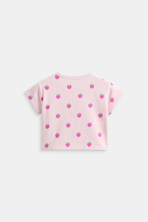 Strawberry Boxy Tee  Musk  hi-res