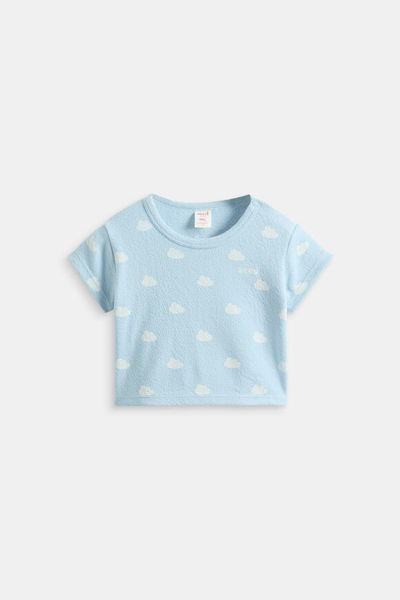 Clouds Boxy Tee  Arctic  hi-res