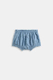 Gingham Shortie  Washed Navy  hi-res