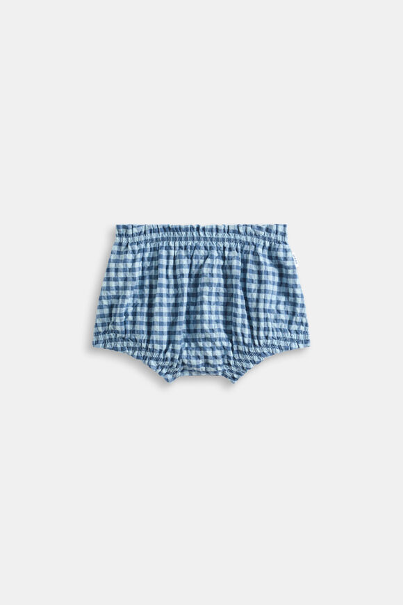 Gingham Shortie  Washed Navy  hi-res