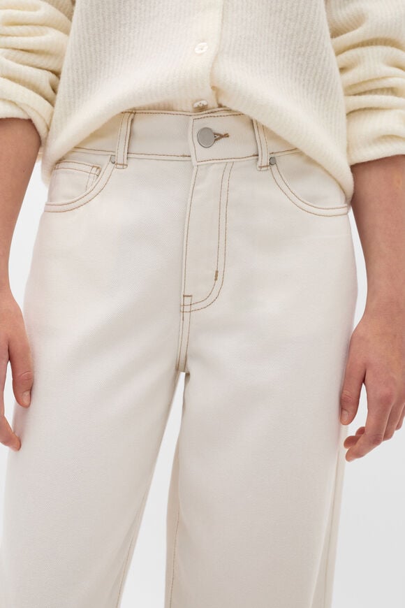 Core Straight Denim Jean  Classic Cream  hi-res