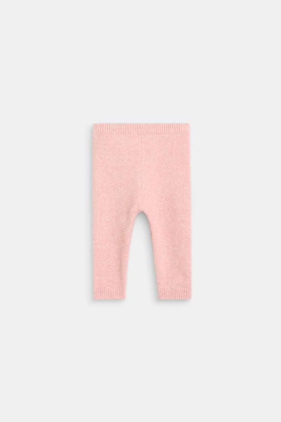 Leaf Knit Pant  Blush Pink Marle  hi-res