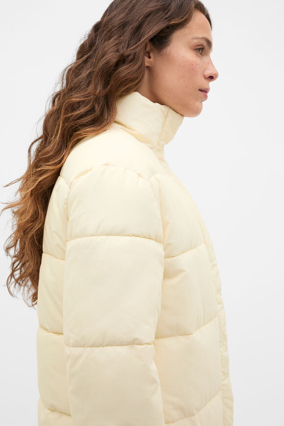 Puffer Coat  Coconut Cream  hi-res