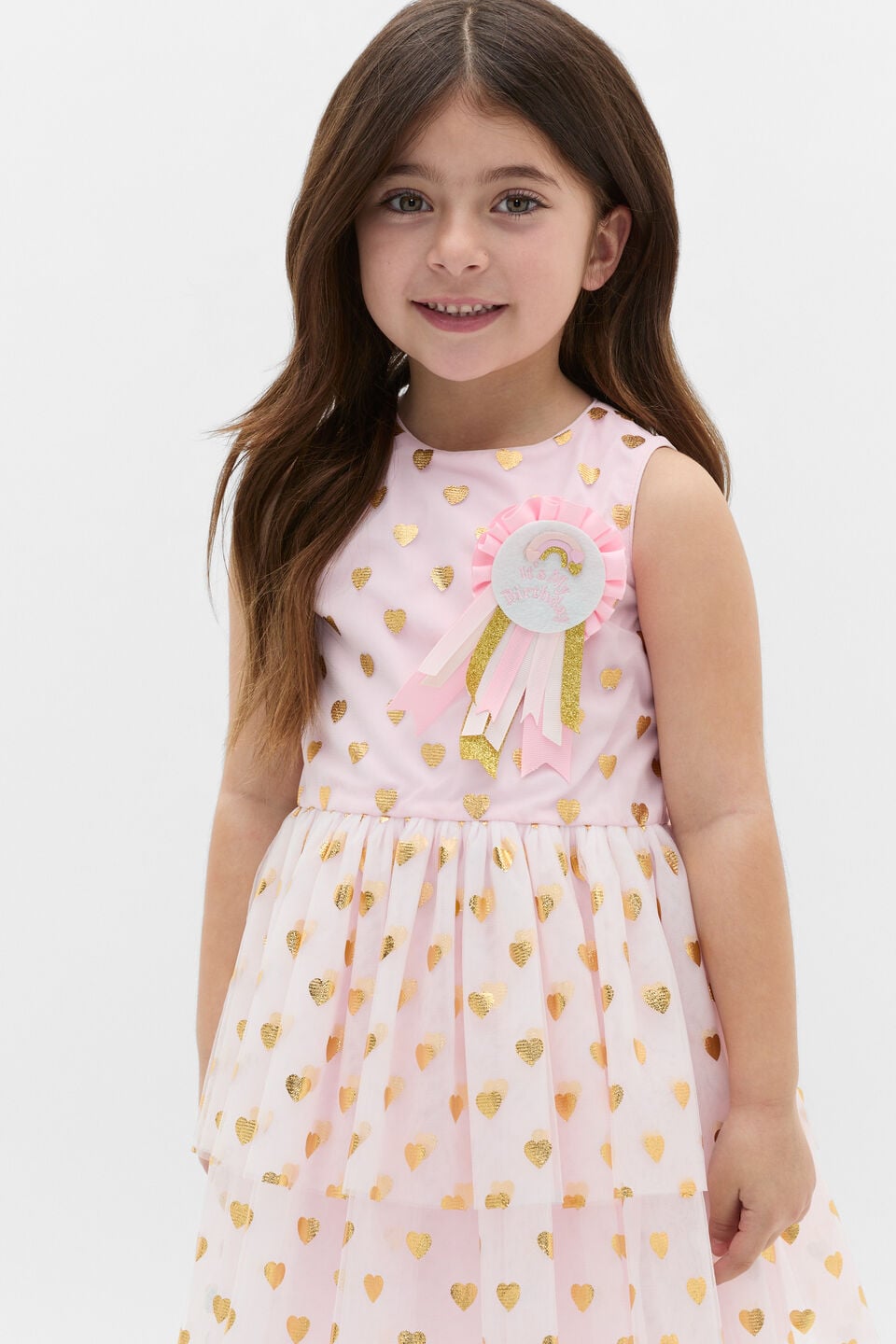 Birthday Badge  Pink Multi