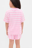 Stripe Logo Pyjama  Candy Pink Stripe  hi-res