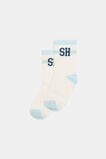 SH Stripe Sock  Blue Multi  hi-res