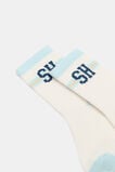 SH Stripe Sock  Blue Multi  hi-res