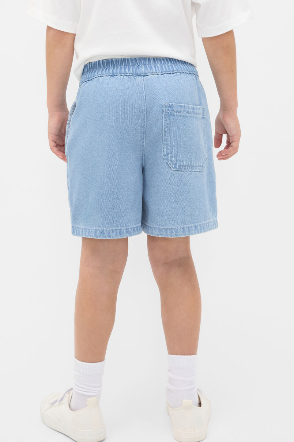 Everyday Denim Short  Light Wash